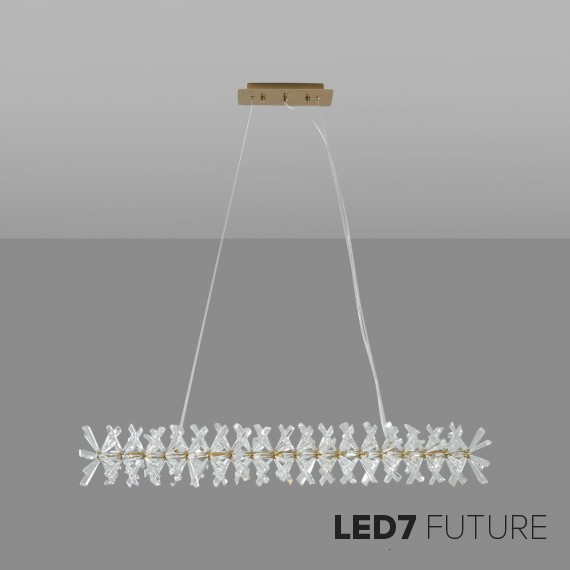 Loft Industry Modern - Stalactite 19 Line Chandelier